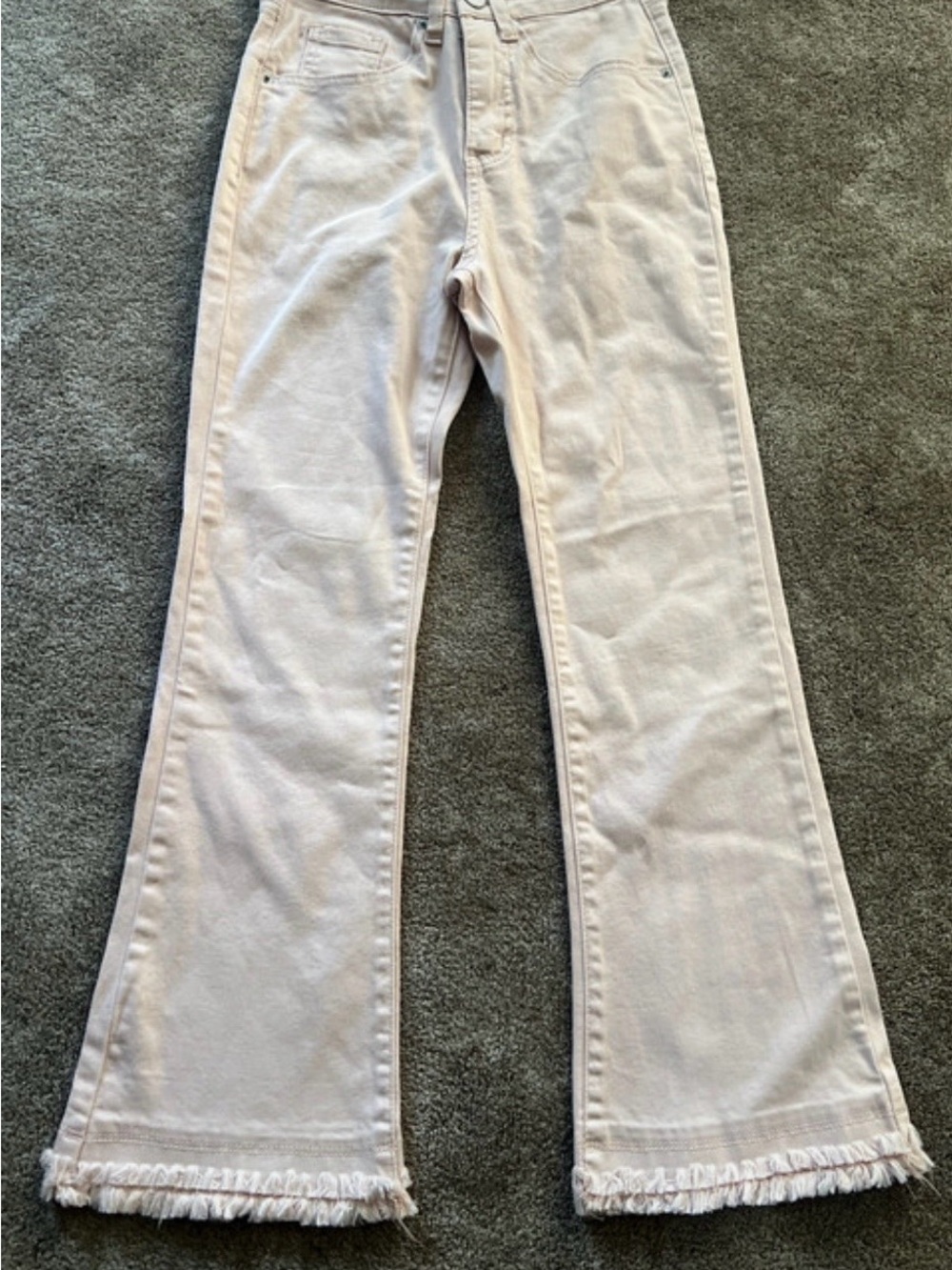 Mud Pie Blush Pink Denim Jeans with Branded Tag